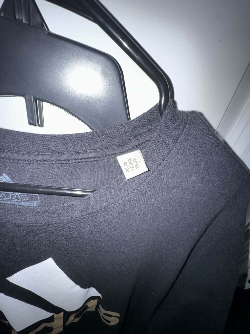 Adidas Amplifier Tee Black Graphic T-Shirt - Picture 2 of 4